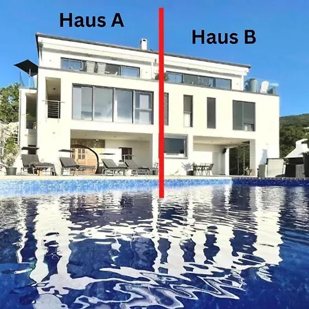 Case de vacanță White Pearl Diamond, Mit Meerblick & Pool Opatija