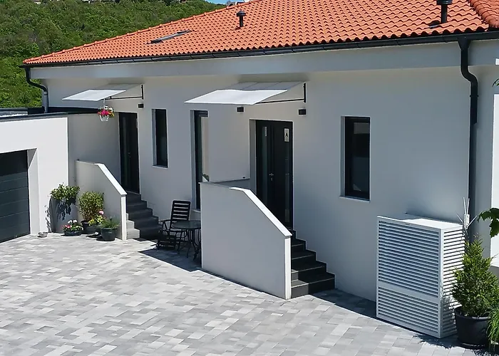 White Pearl Diamond Haus B, Opatija Mit Meerblick & Pool Dom wakacyjny